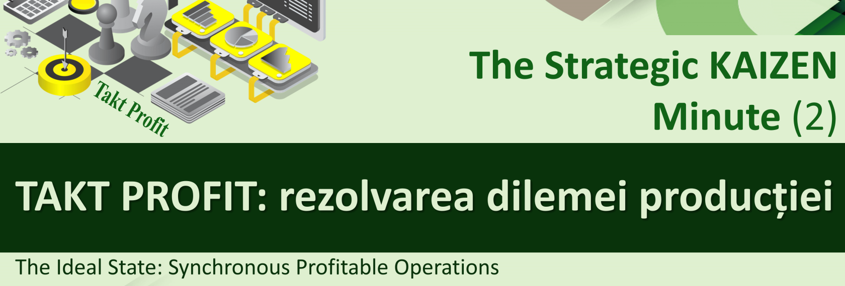 The Strategic KAIZEN Minute_2_Takt Profit