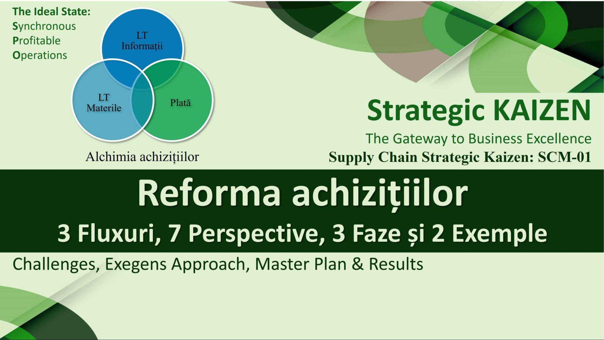 Reforma Achizitiilor – Bener